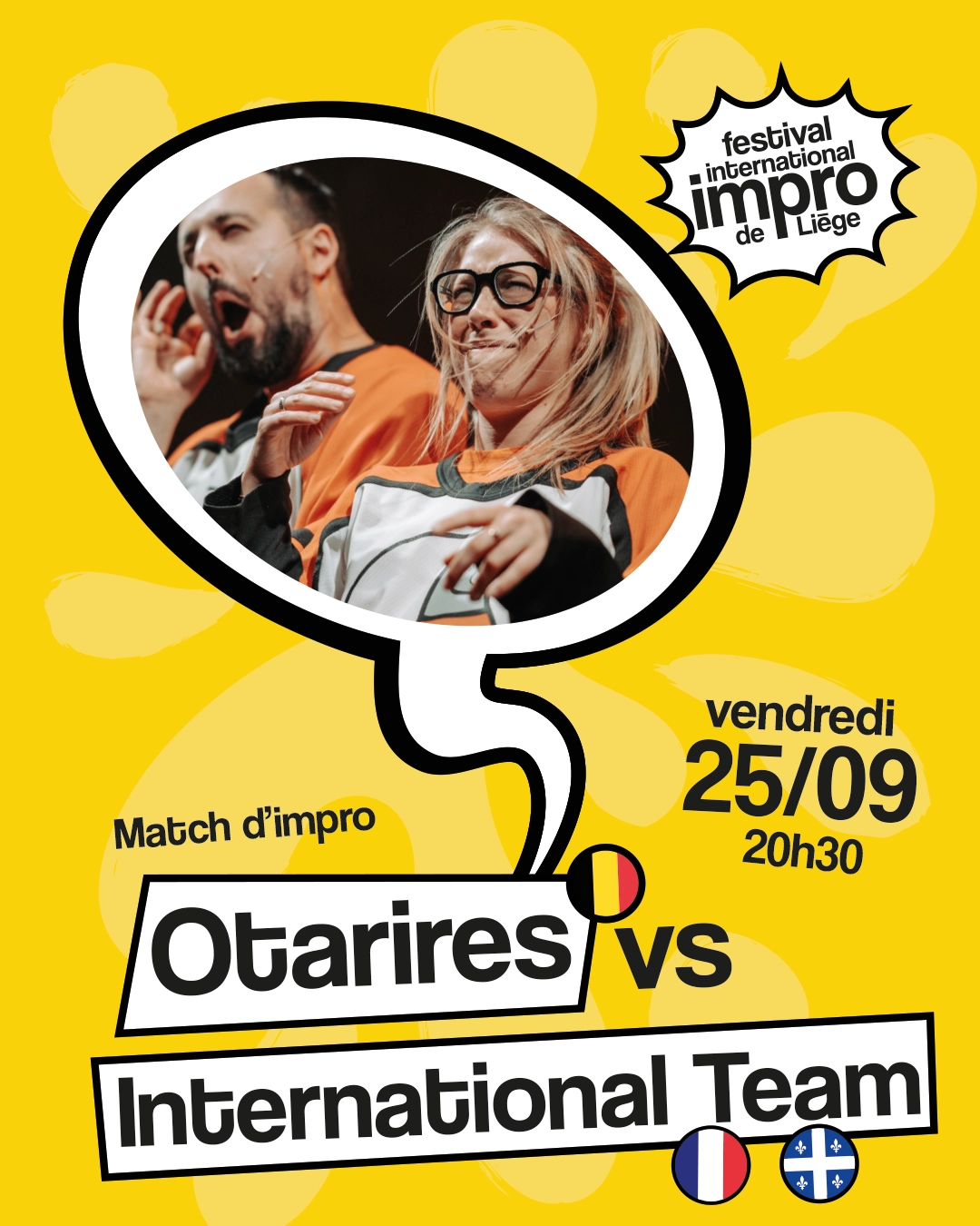 Affiche — Otarires vs International Team