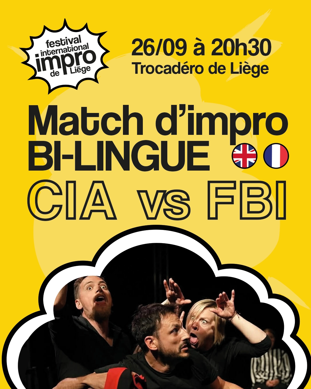 Affiche — CIA vs FBI